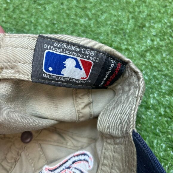 Detroit Tigers Bud Light Tan/Blue MLB Brand Baseball Hat OSFA - Picture 5 of 5